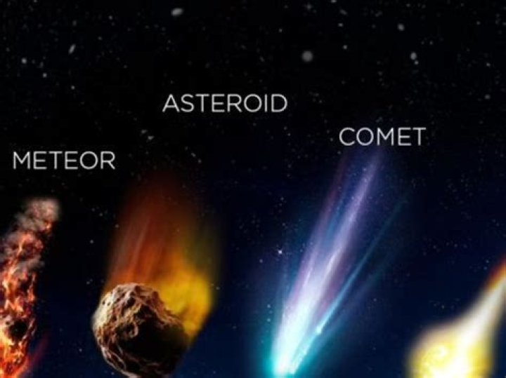 Asteroids, comets and meteors lyrics