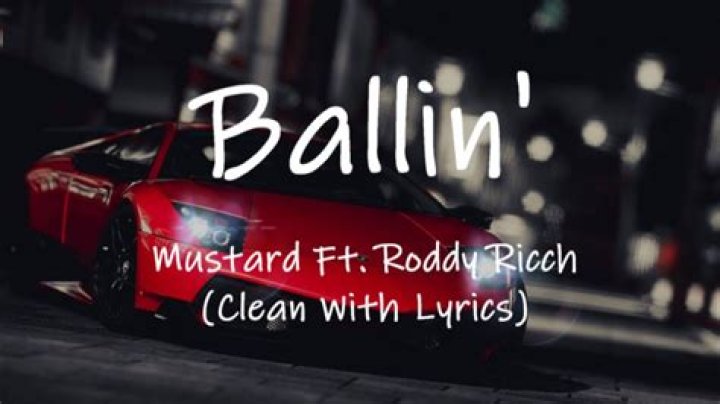 Ballin clean lyrics