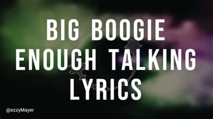 Big boogie tick lyrics