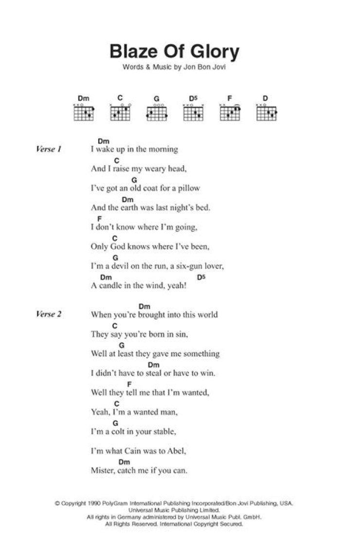 Blaze it chords lyrics