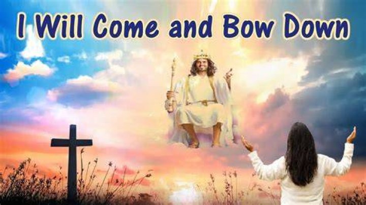 Bow down before him lyrics