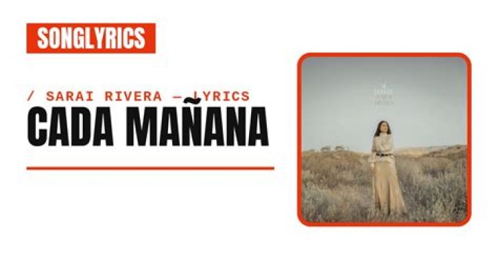 Cada mañana lyrics