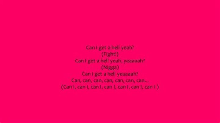 Can i get a hell yea lyrics