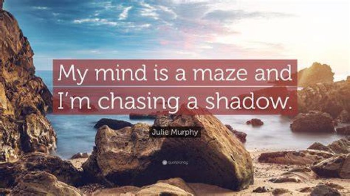 Chasing my shadow lyrics