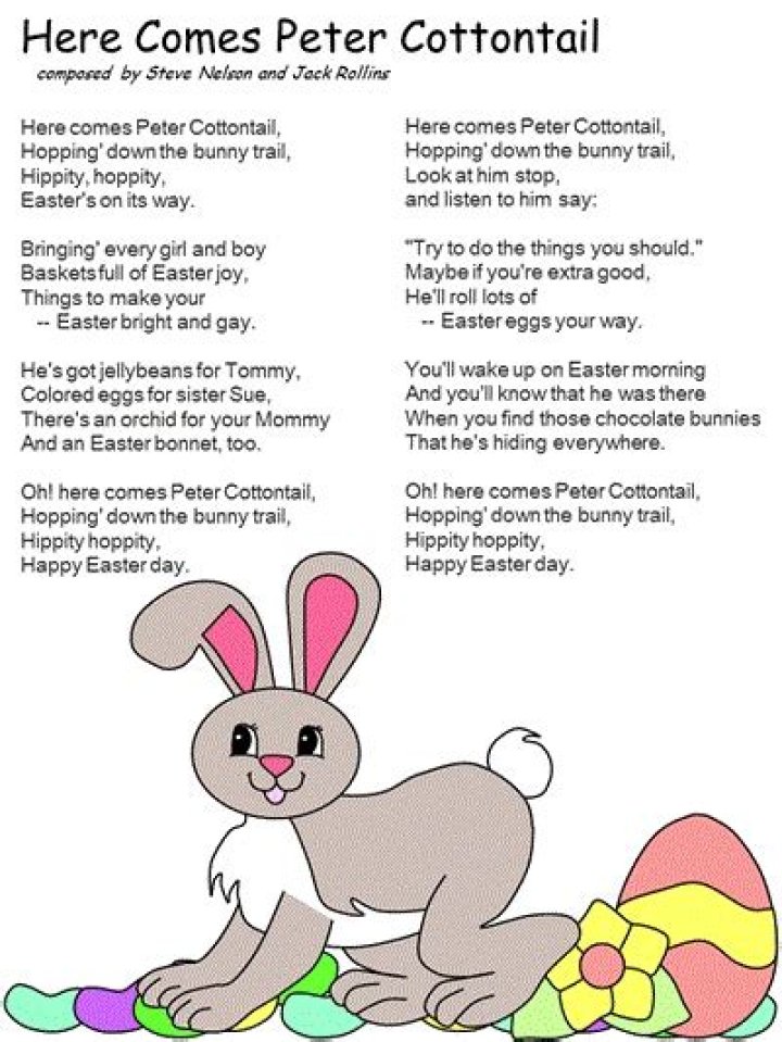 Cotton tail lyrics