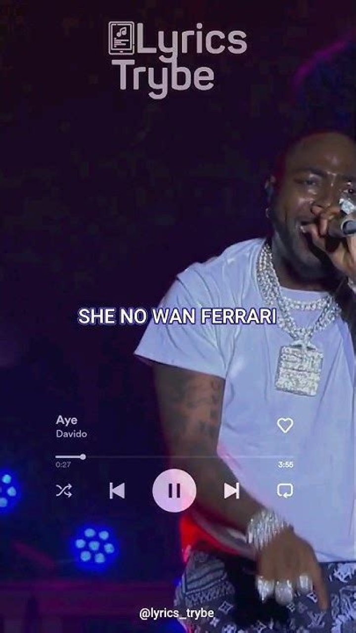 DaVido – Aye Lyrics