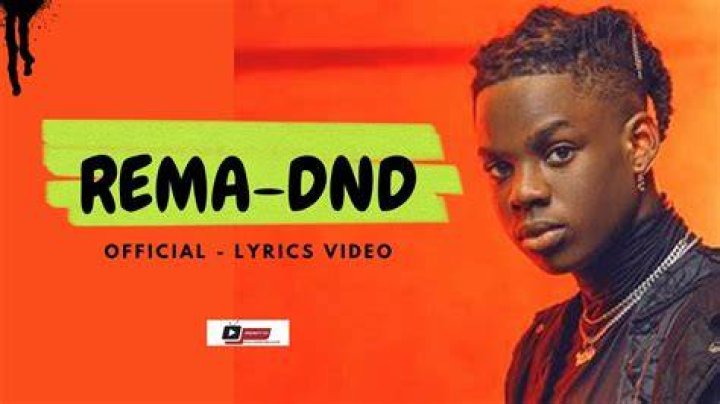 Dnd by rema lyrics