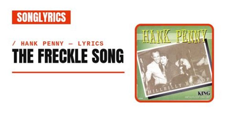Freckle song lyrics