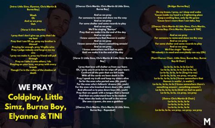 Its magical coldplay lyrics