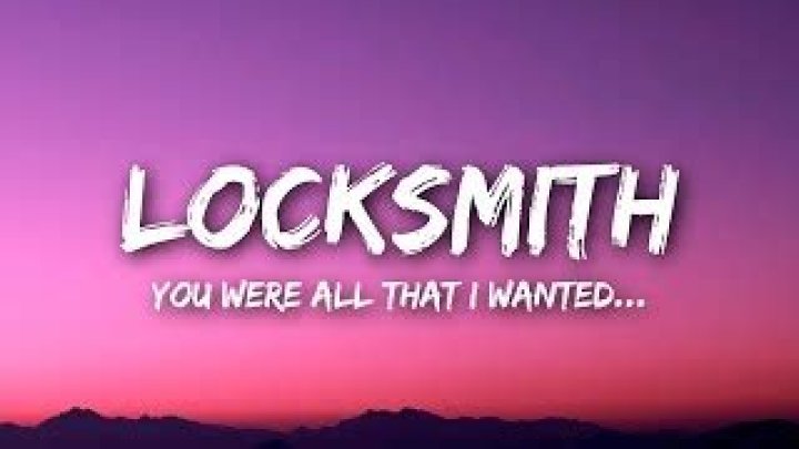 Locksmith lyrics