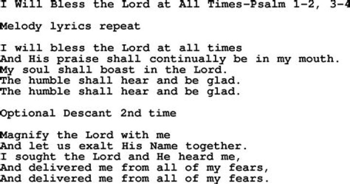 Lord bless me lyrics