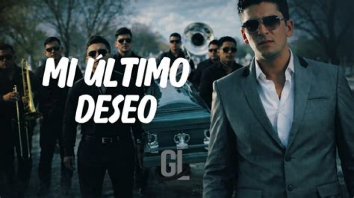 Mi ultimo deseo lyrics