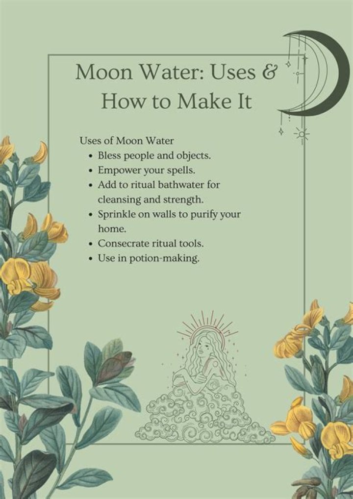 Moon water lyrics