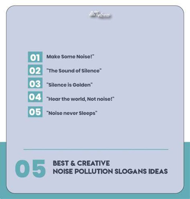 Noise pollution lyrics