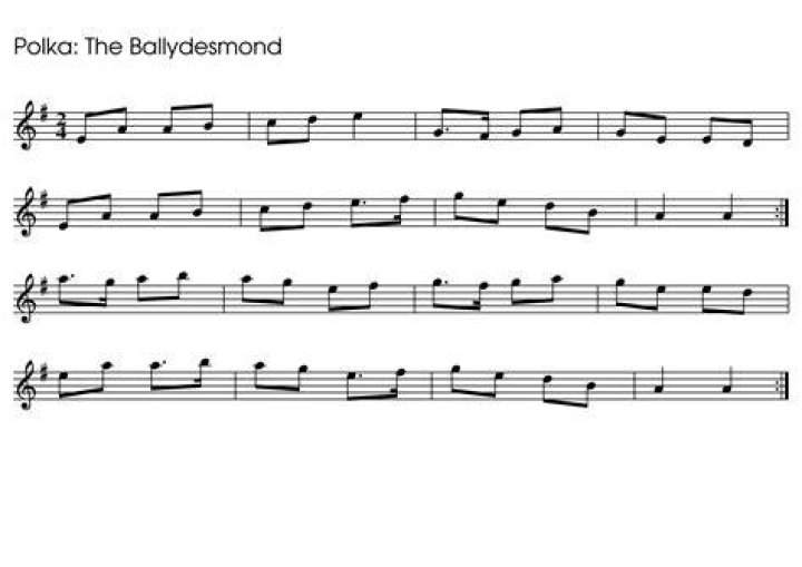 Polka example lyrics