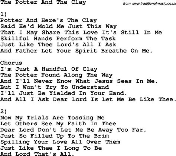Potters house lyrics