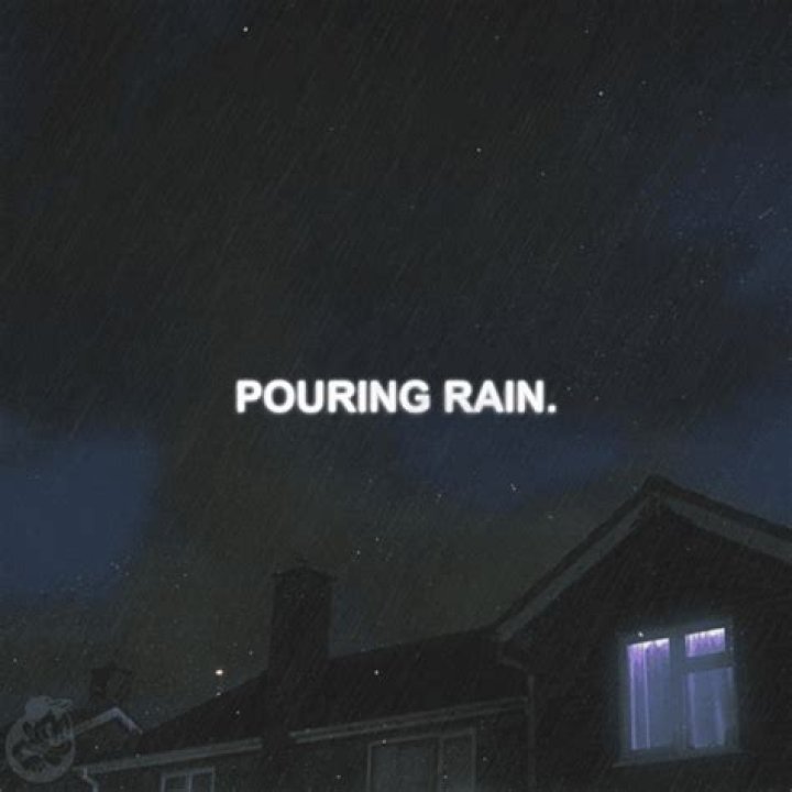 Pouring rain. lyrics