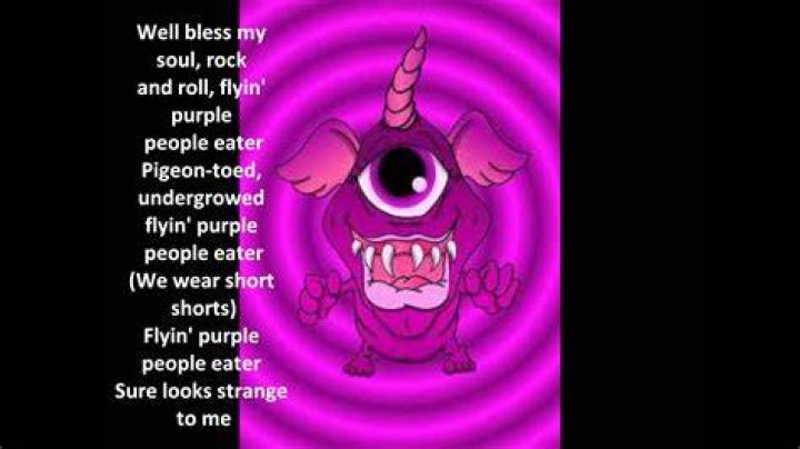 Purple people eater lyrics
