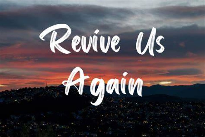 Revive us again lyrics