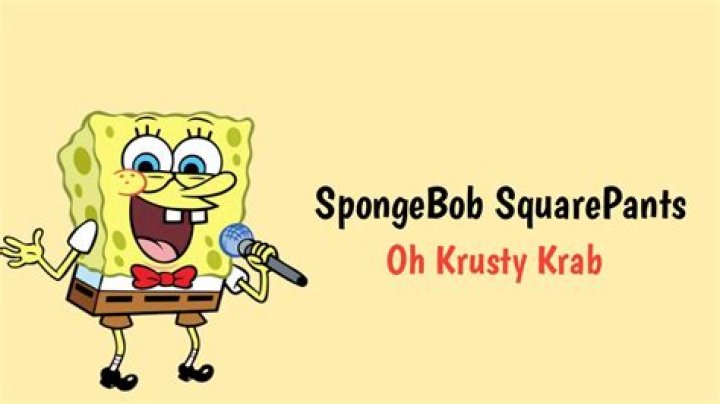 Spongebob oh krusty krab lyrics
