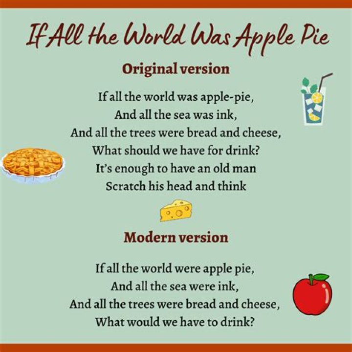 Sweet tea apple pie lyrics