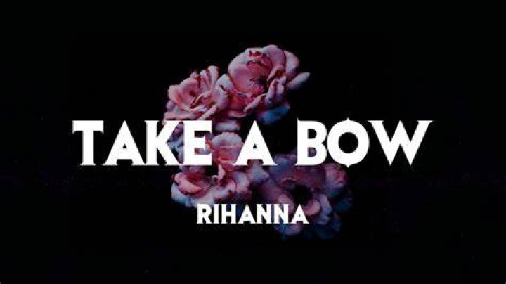 Take a Bow Lyrics Meaning