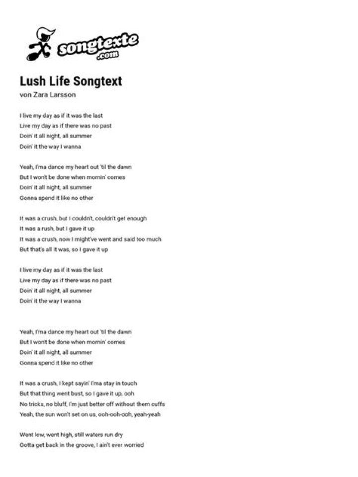That is life lyrics
